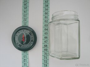 Zavařovací sklenice 200 ml, šestistěn, malé - 4