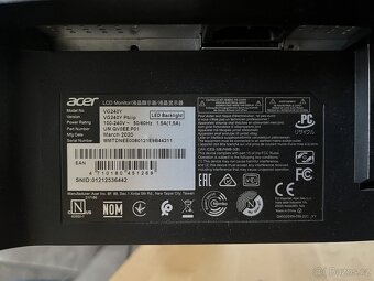 24" Acer Nitro VG240YP Gaming - 4