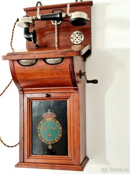 Starožitný telefon Telegrafverkets Verkstad, 1920 - 4