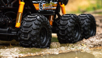 RC auto šestikolka obojživelník NOVÝ + DÁREK - 4