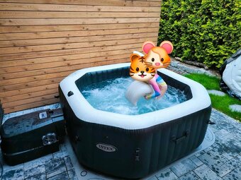 INTEX Vířivka pro 4osoby JET & BUBBLE DELUXE - 4