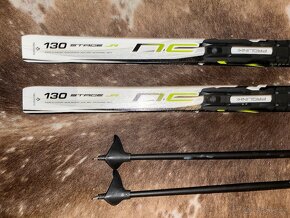 Nové Běžky Tecno Pro 130 cm,hůlky 105 cm,boty vel.34 NNN - 4