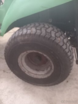 Kola, kapota, náprava na zahradní traktor - 4