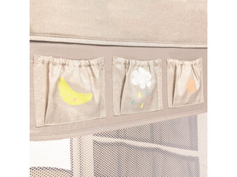 Prodám cestovní postýlku s přebalovacím pultem BabyDesign Dr - 4