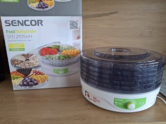 Sušička ovoce Sencor SFD 2105WH bílá - 4