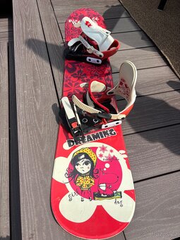 Dětský/juniorský snowboard komplet Westige 120 cm - 4