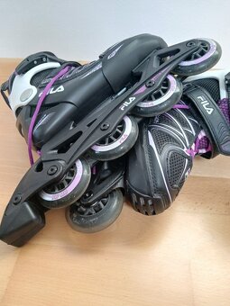 Dětské kolečkové brusle Fila X-ONE Girl vel. 35-38 - 4