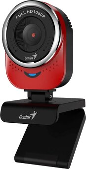 Webkamera Genius QCam 6000, Full HD černá/červená - NOVÁ - 4
