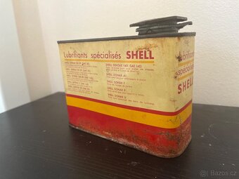 Plechovka od oleje Shell - 4