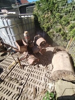 Rotavator s motorem ČZ 175 - 4
