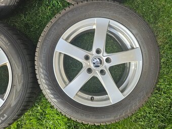 16" 5x112 6,5J ET46 ŠKODA OCTAVIA 4 zimní sada - 4