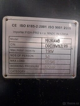 Prodám člun M boat 280 - 4