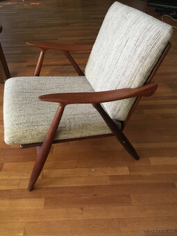Originální Mid Century Lounge Ensemble, jedinečný Styl Fred - 4