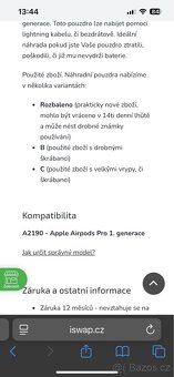 AirPods pro 1 gen. A 2190 - 4