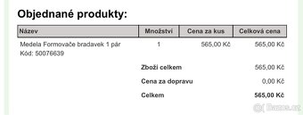 Formovače bradavek Medela - 4
