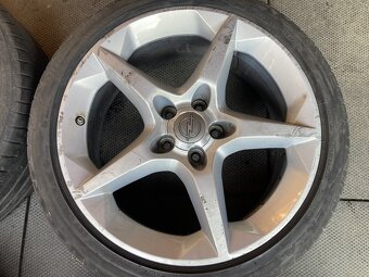 Alu kola OPEL ZAFIRA MERIVA ASTRA 5x110 letní 225/40R18 - 4