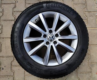 Alu kola originál Volkswagen Tiguan 5x112 R17 Merano - 4