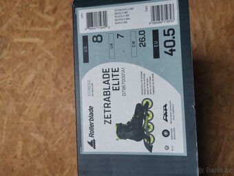 Kolečkové brusle zn. ROLLERBLADE vel. 40,5 - 4