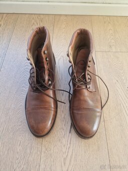 Kožené zimní boty Blažek - velikost 42 - 4