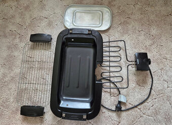 Elektrický gril Alaska, málo používaný - 4