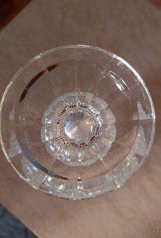 Retro váza na nožce TOP STAV - 4