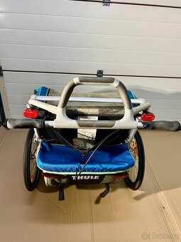THULE Chariot CX-2 – modrá barva, (vozík, kočár, kočárek) - 4