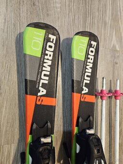 Dětské lyže Elán Formula 110 cm + hole - 4