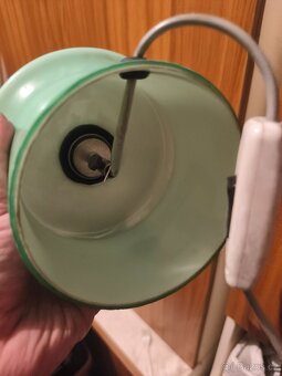 Retro skleněná lampa - 4