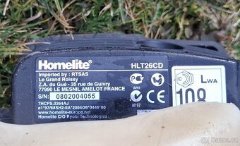 Benzínový vyžínač Homelite HLT26CD - 4