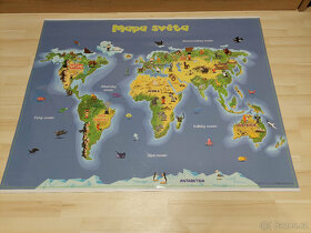 Oboustranná mapa - poznáváme Svět - 4