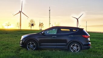 Hyundai Santa Fe 2015 max výbava 113tkm top stav 165kw 8pneu - 4