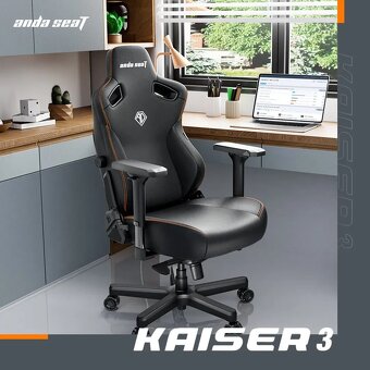 Anda Seat Kaiser Series 3 Premium Gaming Chair - XL Black - 4