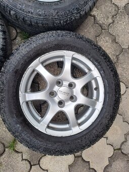 Alu kola 5x112 včetně pneu - 4