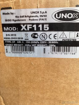 Horkovzdušná pec XFT 115 - 4