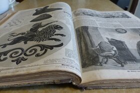 Bazar, módní časopis, svázaný ročník 1865, stará móda - 4