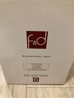 NOVÉ – Křišťálové skleničky na šumivé víno/ Prosecco 6 ks - 4