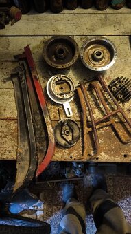 Původní řidítka  jawa 550 pařez - 4