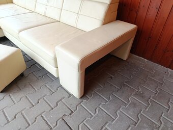 Krásná kožená sedací souprava BRUNO REMZ - 4