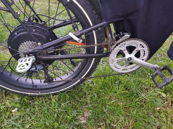 Elektromotorka 5000W / skládací a rychlé postapo ekolo - 4