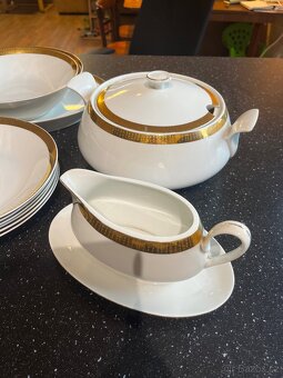 Retro pozlacená sada - 4