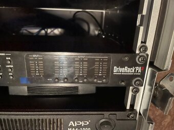 Audio zesilovač_4x 1000W/8 ohm + Procesor - 4