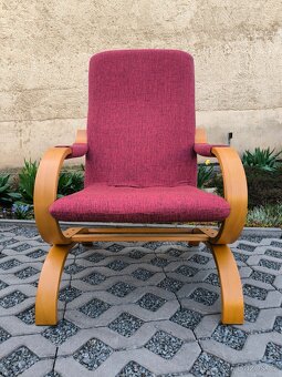 Moderní designové pohupovací křeslo - 4