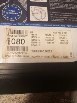 Sněhové řetězy Thule - Škoda  Scala - 4