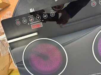 🔥 Dvouplotýnková elektrická deska (sklokeramická) - 4