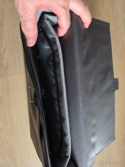 Luxusní kožená taška na notebook Lenovo - 4