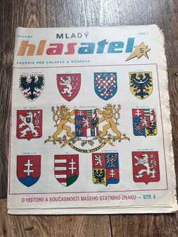 Časopis Mladý hlasatel a Junák 1990, 8ks - 4