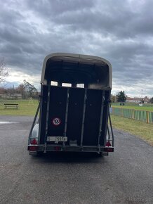 🐎Bržděný přívěs na přepravu 2 koní, konibus, nová STK ✅ - 4
