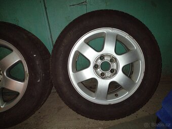 ALU kola 5x100 R15 195/65 zimní - 4