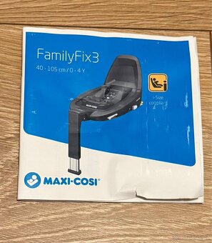 Základna Maxi-Cosi Family Fix3 (isofix) - 4