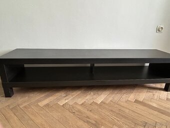 LACK TV stolek, černohnědá, 160x35x36 cm - 4